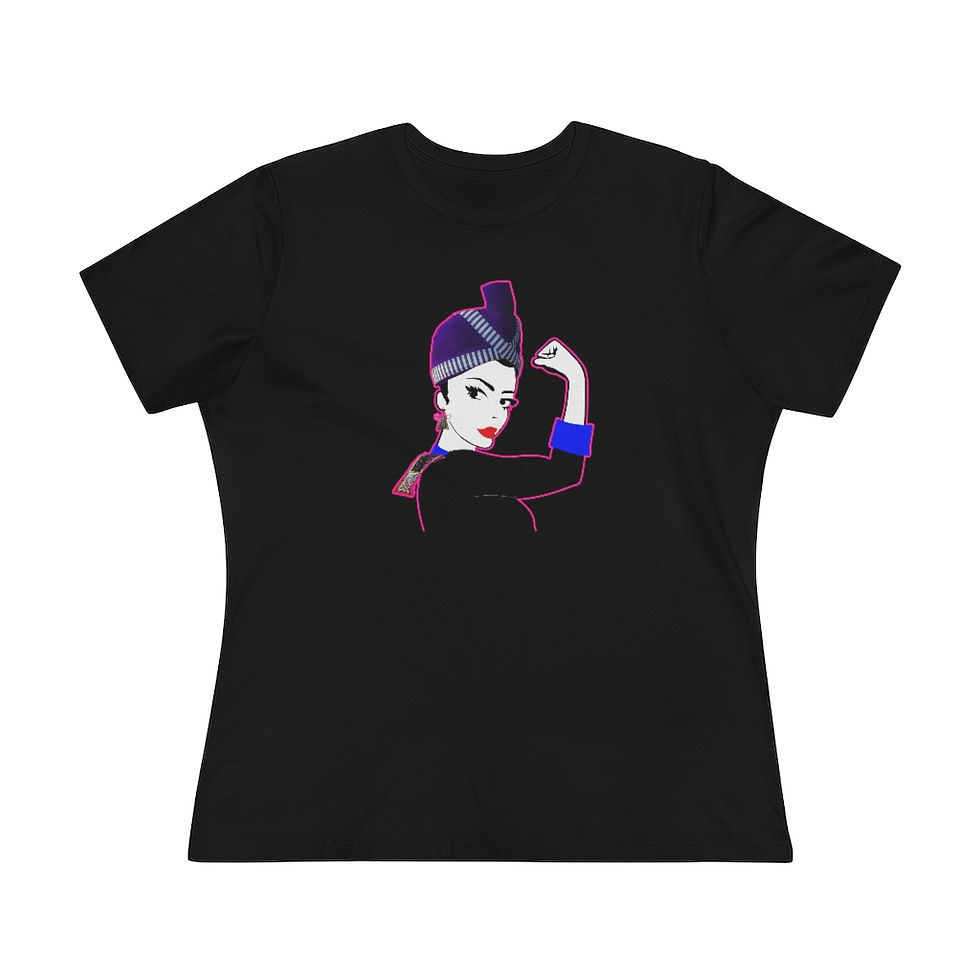 Thumbnail: Hmong Strong Women's Premium Tee