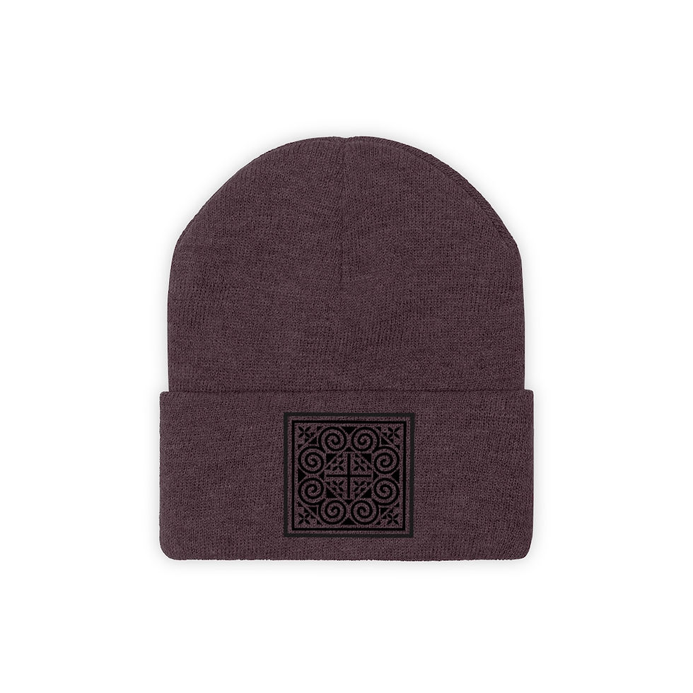 Миниатюра: Hmong Pattern 1 Knit Beanie