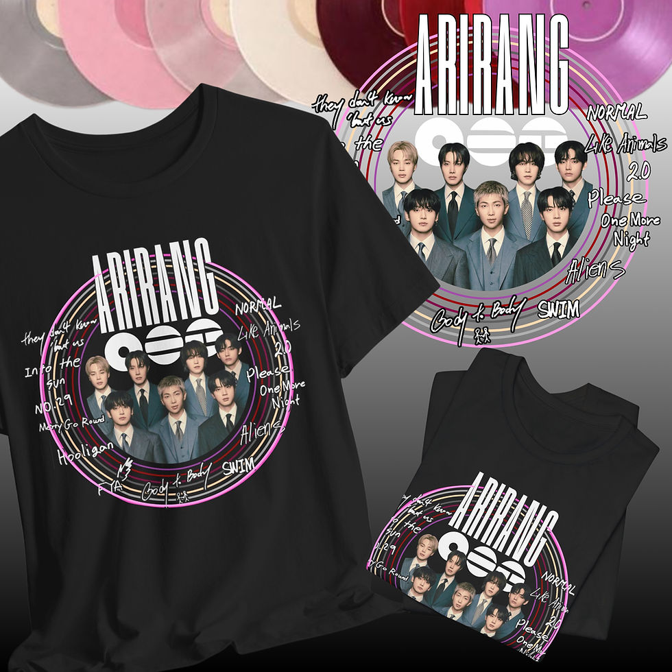 Miniature : BTS Arirang Vinyl Colors Unisex T-Shirt 