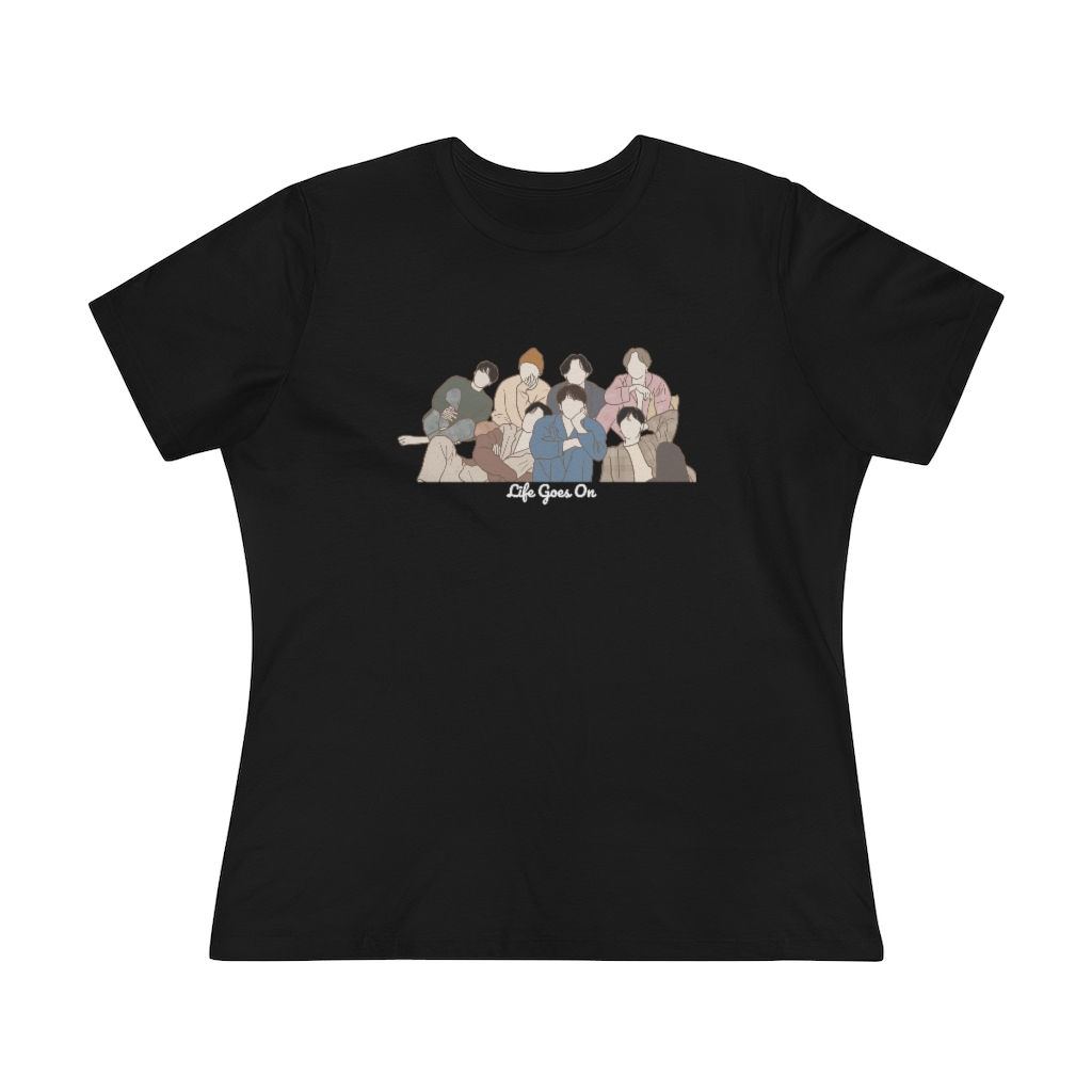 BTS Life Goes On Women's Premium Tee