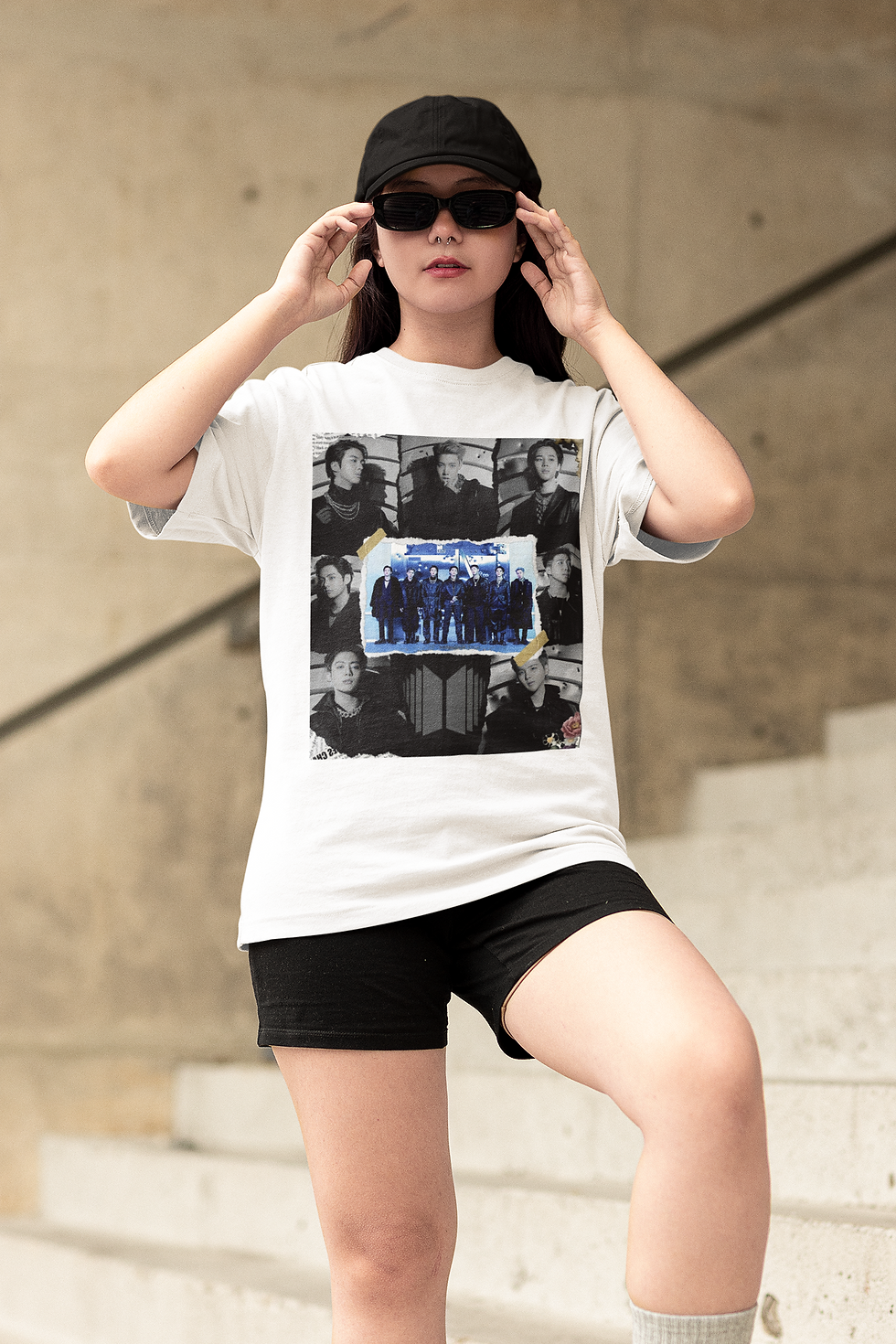 Прев'ю: BTS Bulletproof Concept Unisex Jersey Short Sleeve Tee