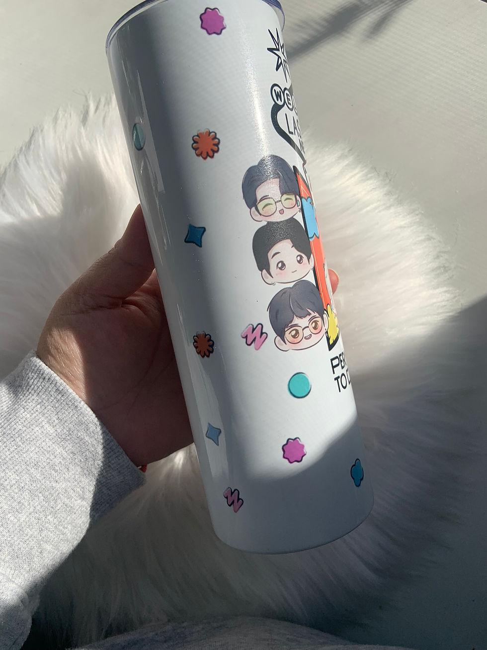 Thumbnail: BTS Permission to Dance Vegas Logo Chibi Tumbler
