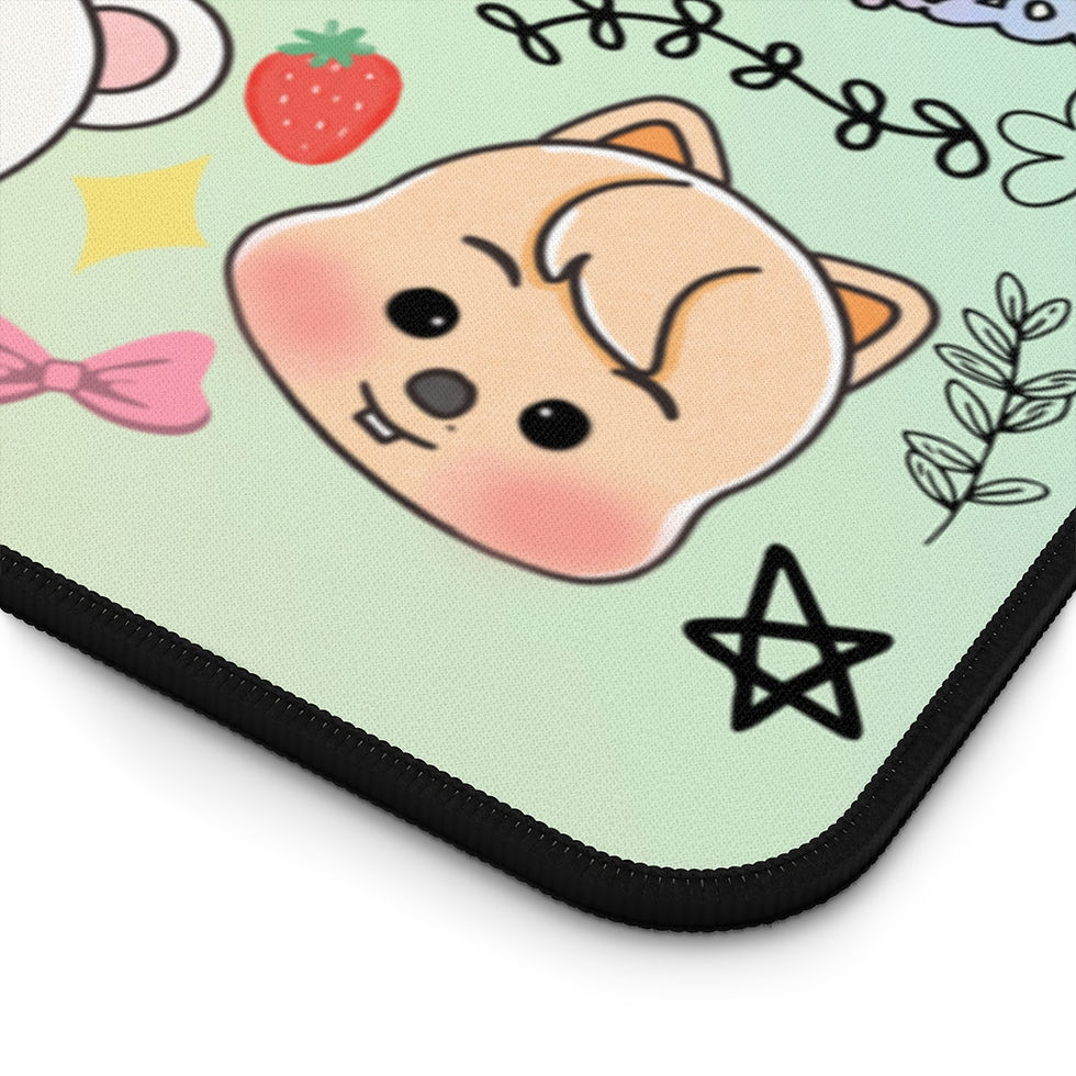 Thumbnail: Stray Kids Skzoo Be Happy Desk Mat