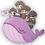 Miniature : BTS Whale shaped pillow 