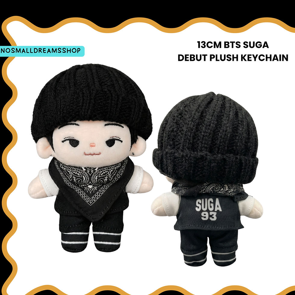 Прев'ю: BTS Debut Plush Keychain (pre-order)