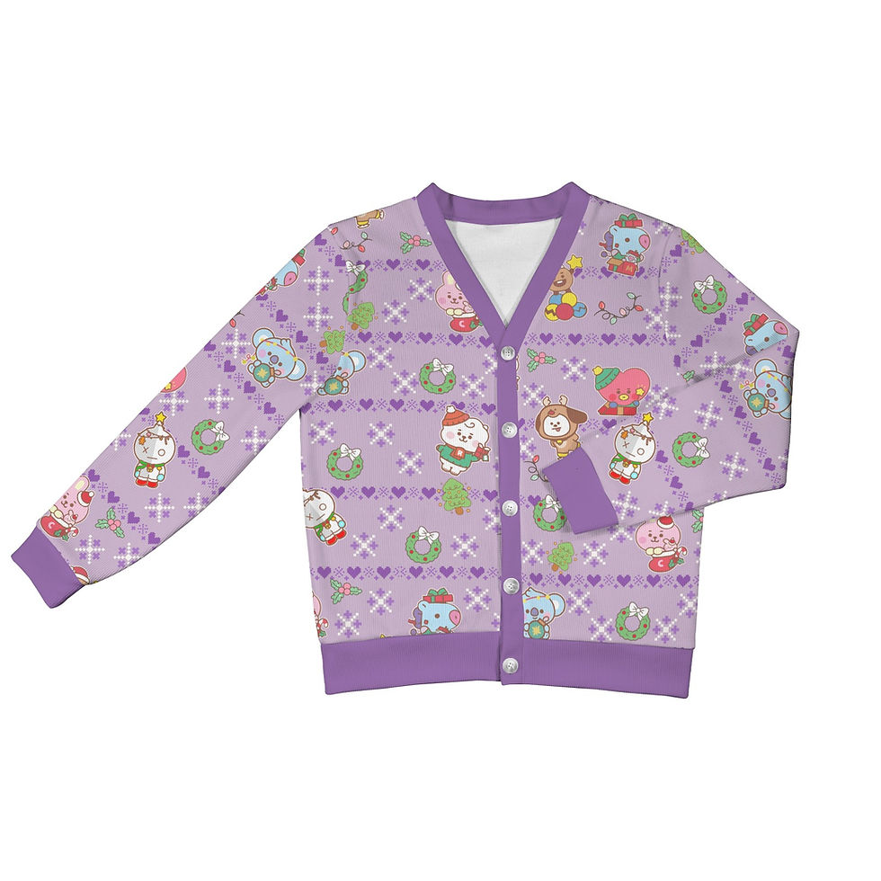 Миниатюра: BTS Holiday Women's Cardigan