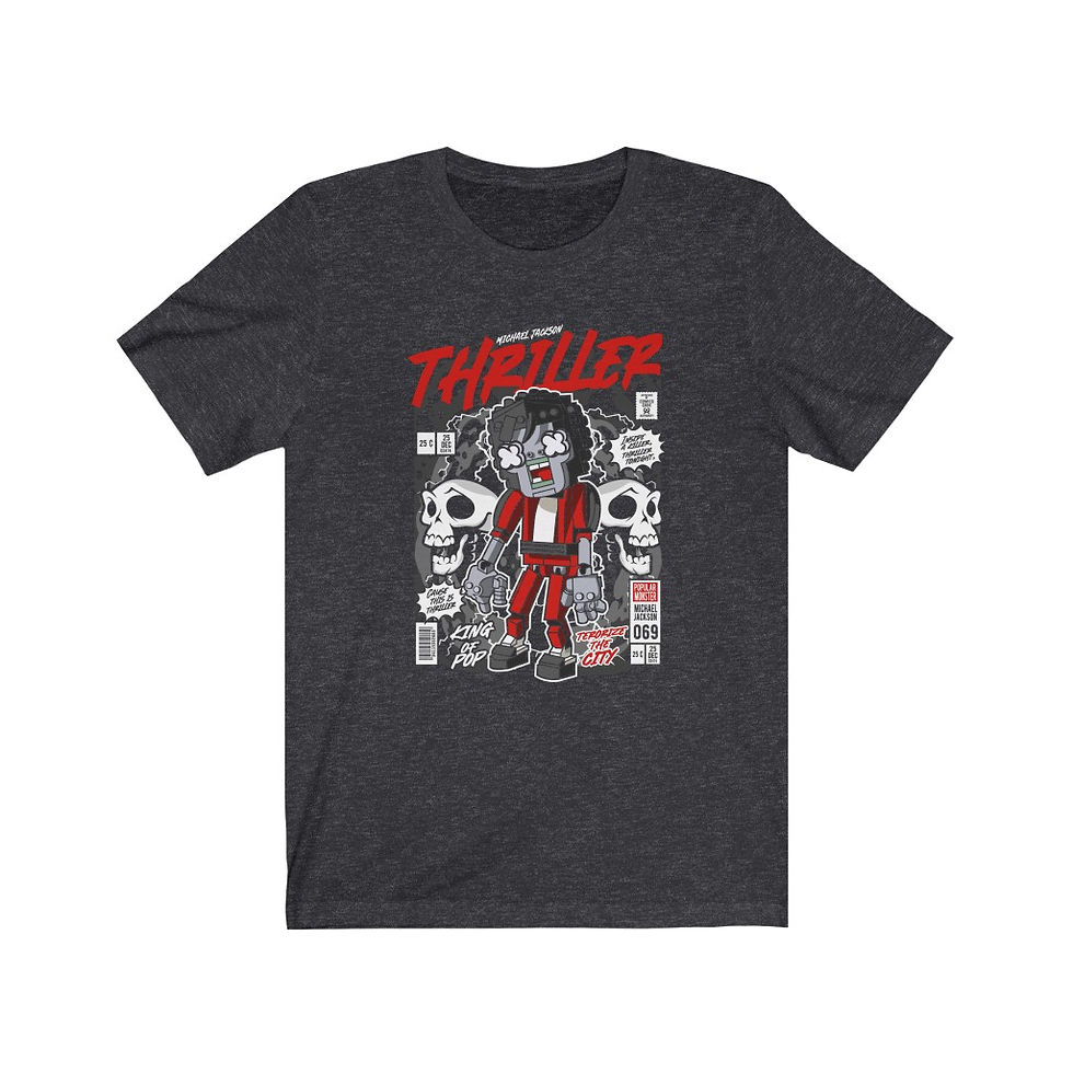 Miniatura: Michael Jackson Thriller 2 Unisex Jersey Short Sleeve Tee