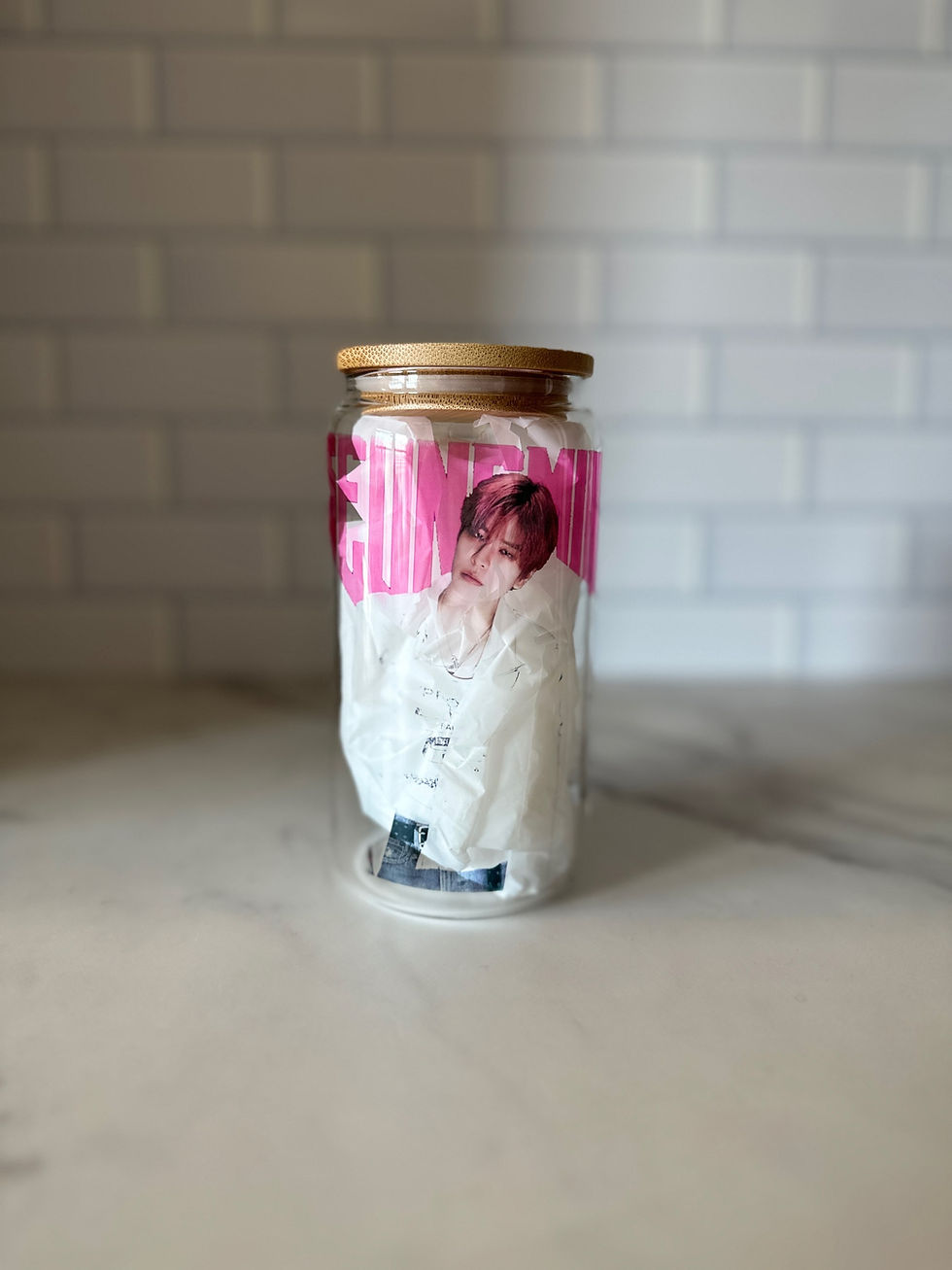 Miniatyrbild: Stray Kids Seungmin Glass Tumbler 