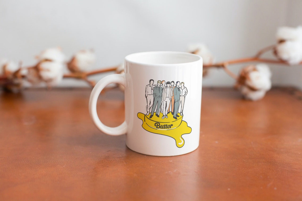 BTS Butter 11oz Ceramic Mug