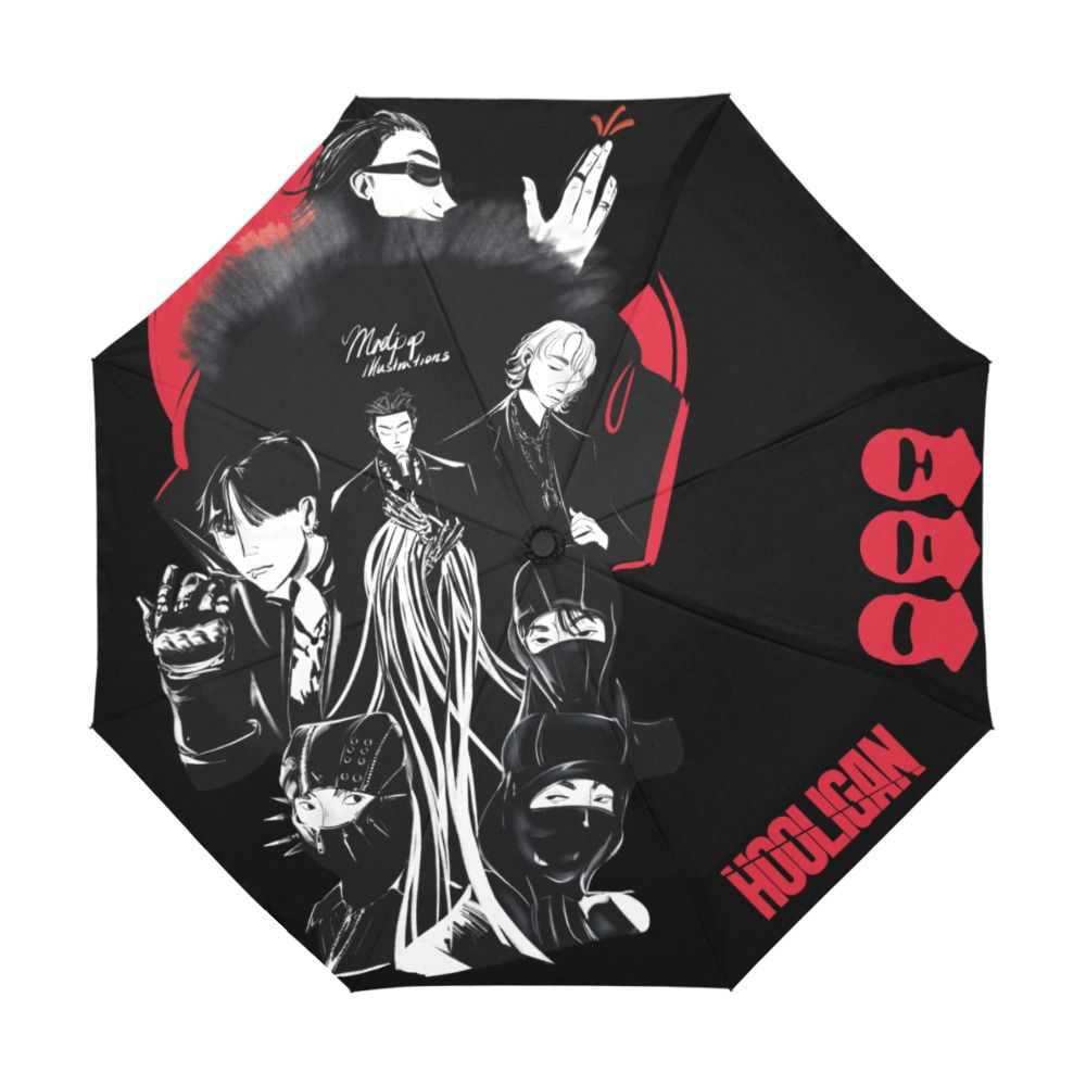 BTS Hooligan Umbrella Anti-UV Auto-Foldable Umbrella