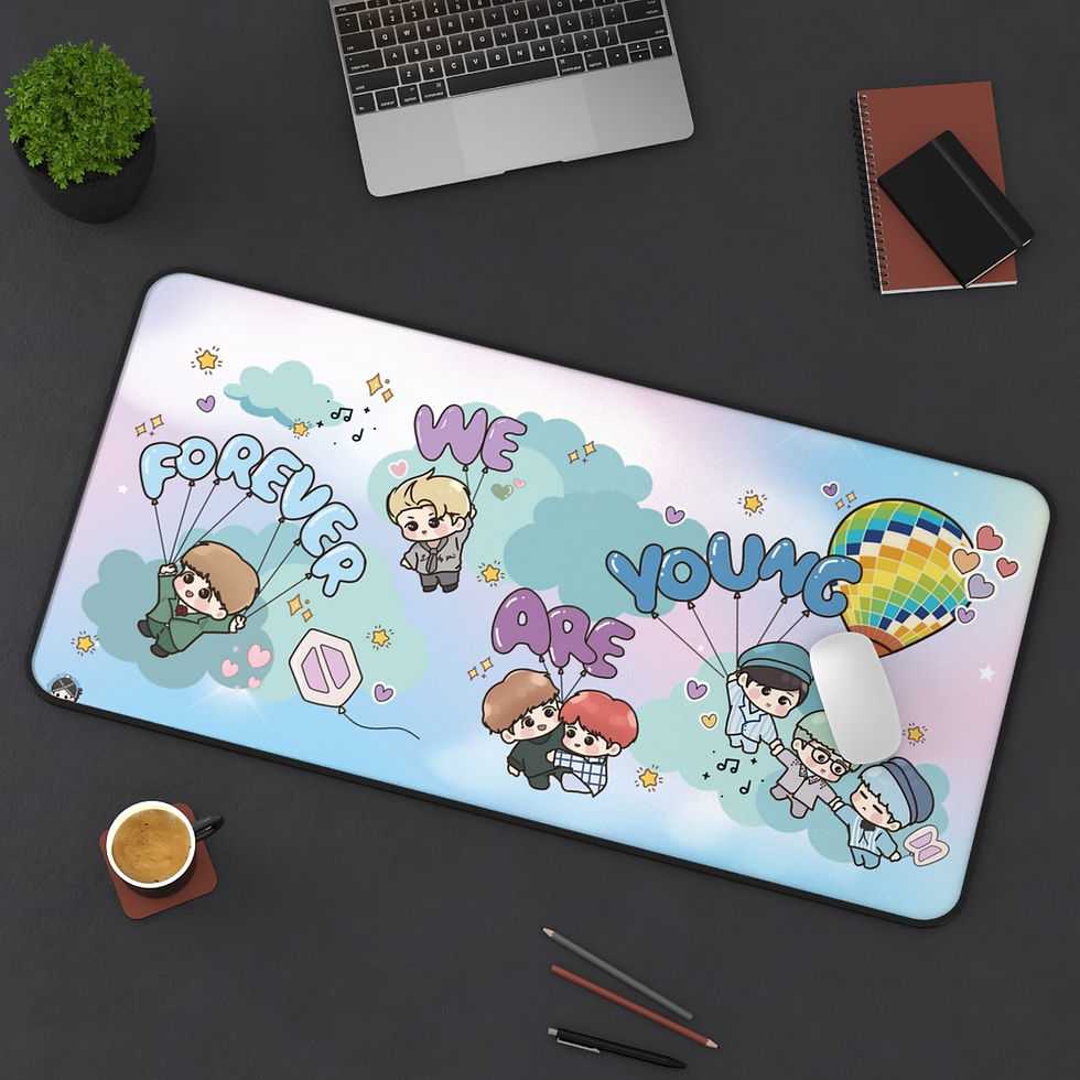 Miniatura: BTS Young Forever Chibi Desk Mat