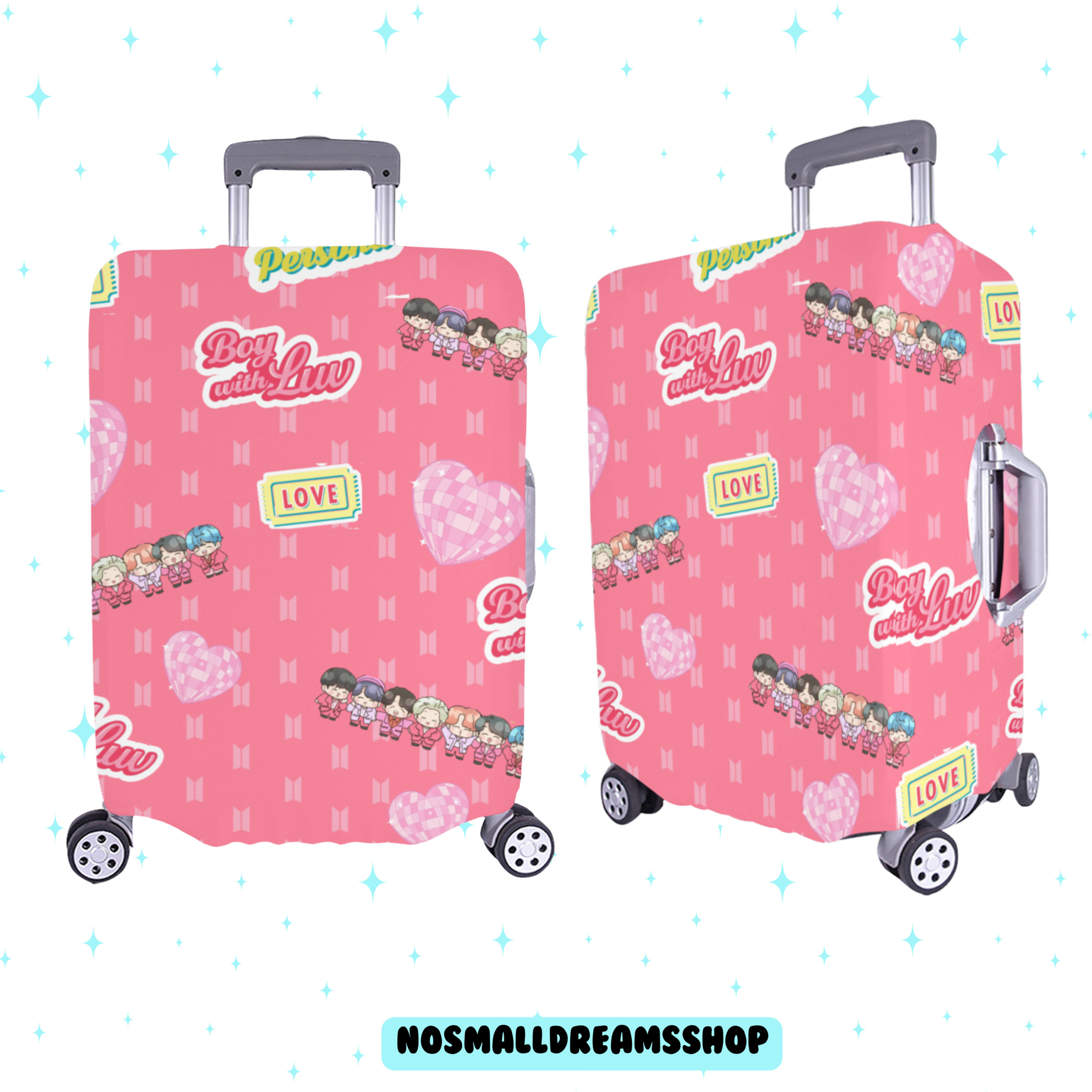 BTS Boy with Luv Luggage Cover (Preorder)