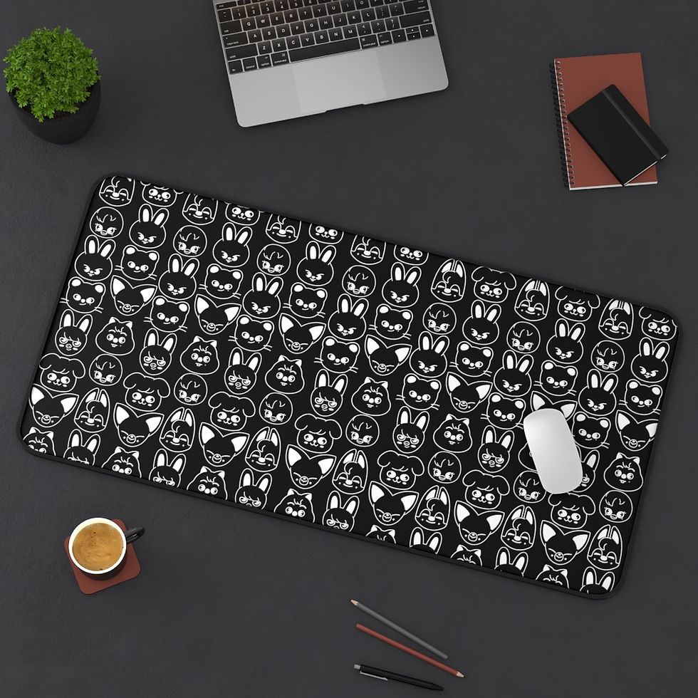 Thumbnail: Stray Kids Skzoo BW Pattern Desk Mat