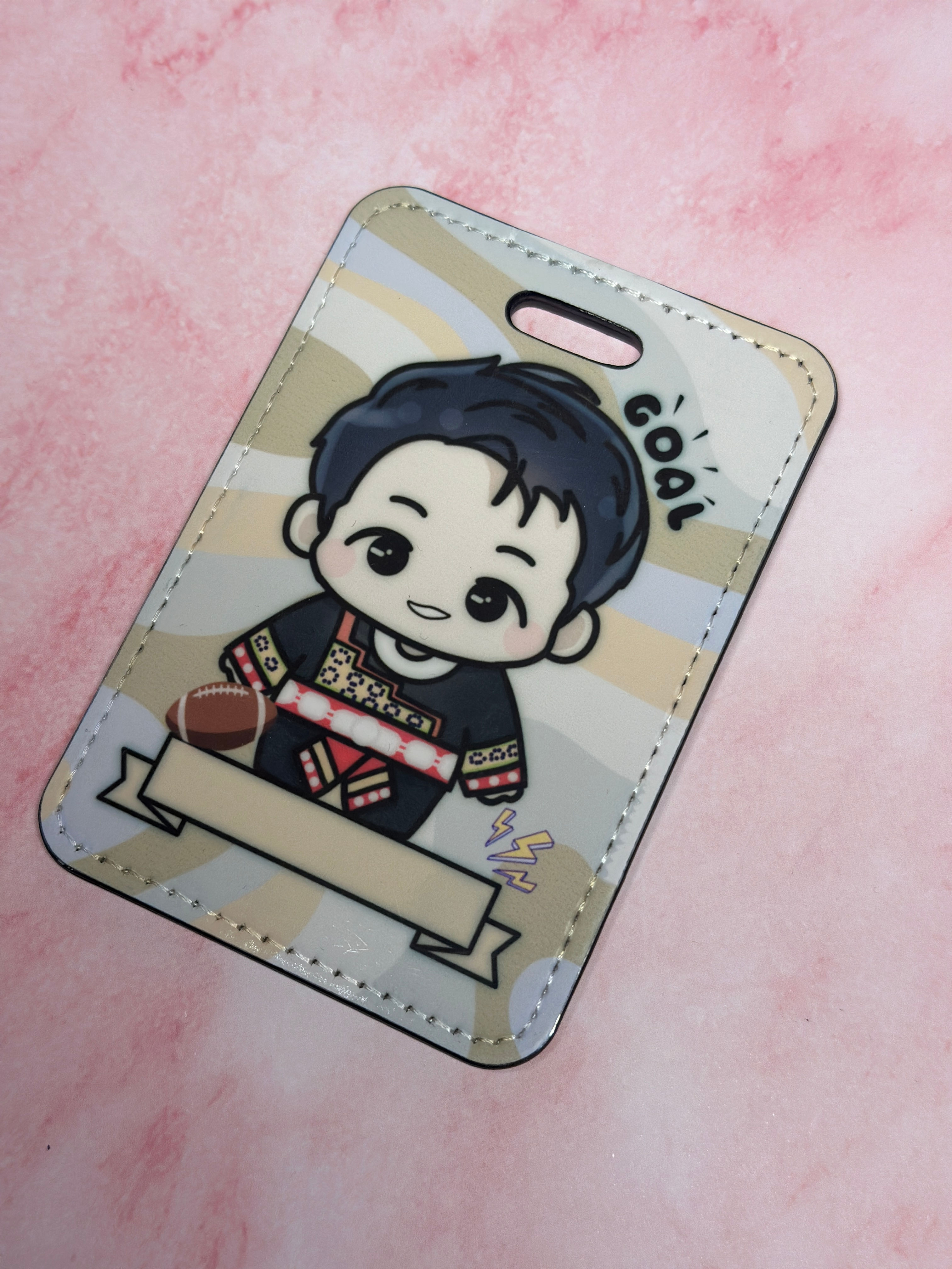 Hmong Boy Football Bag Tag (Oopsie) 