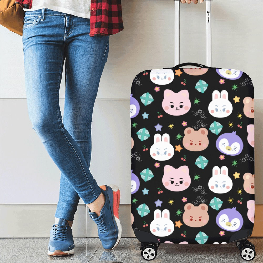 TXT Doodle Luggage Cover (Preorder)