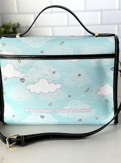 Miniature : BTS Young Forever All Over Print Canvas Bag (Model 1641)(Black)