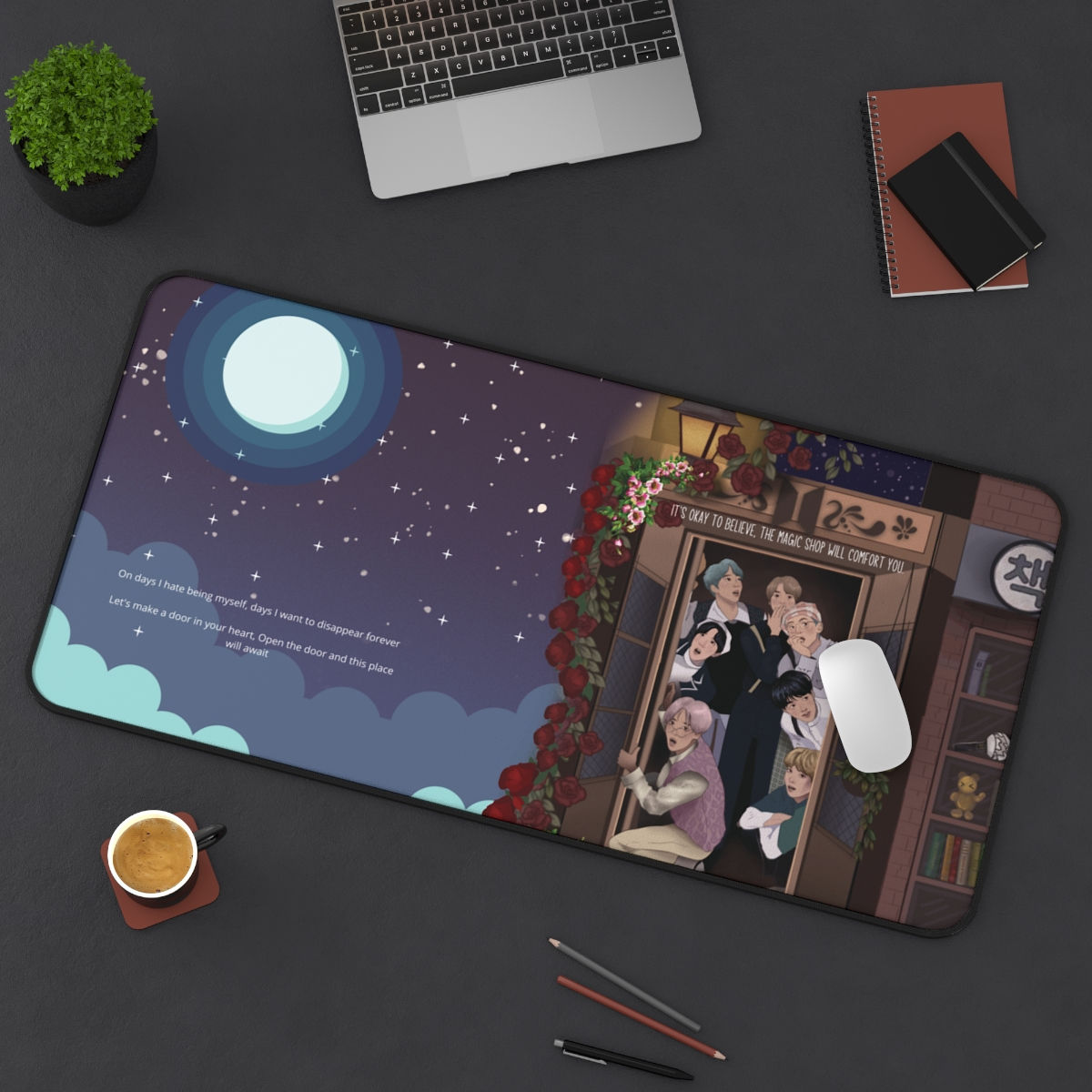 BTS Magic Shop Desk Mat