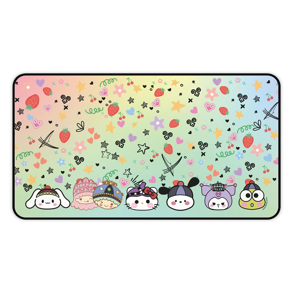 Thumbnail: Hmong Sanrio Doodle Desk Mat