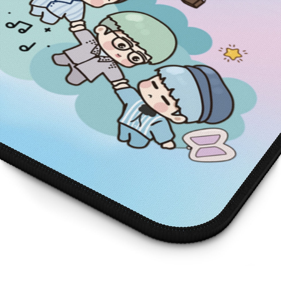 Miniature : BTS Young Forever Chibi Desk Mat