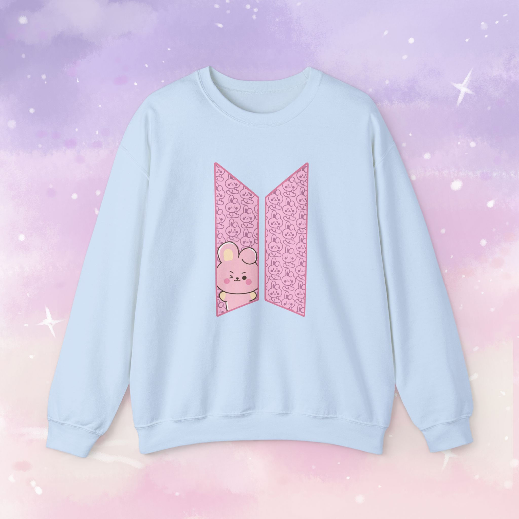 BTS BT21 Cooky logo Unisex Heavy Blend™ Crewneck Sweatshirt