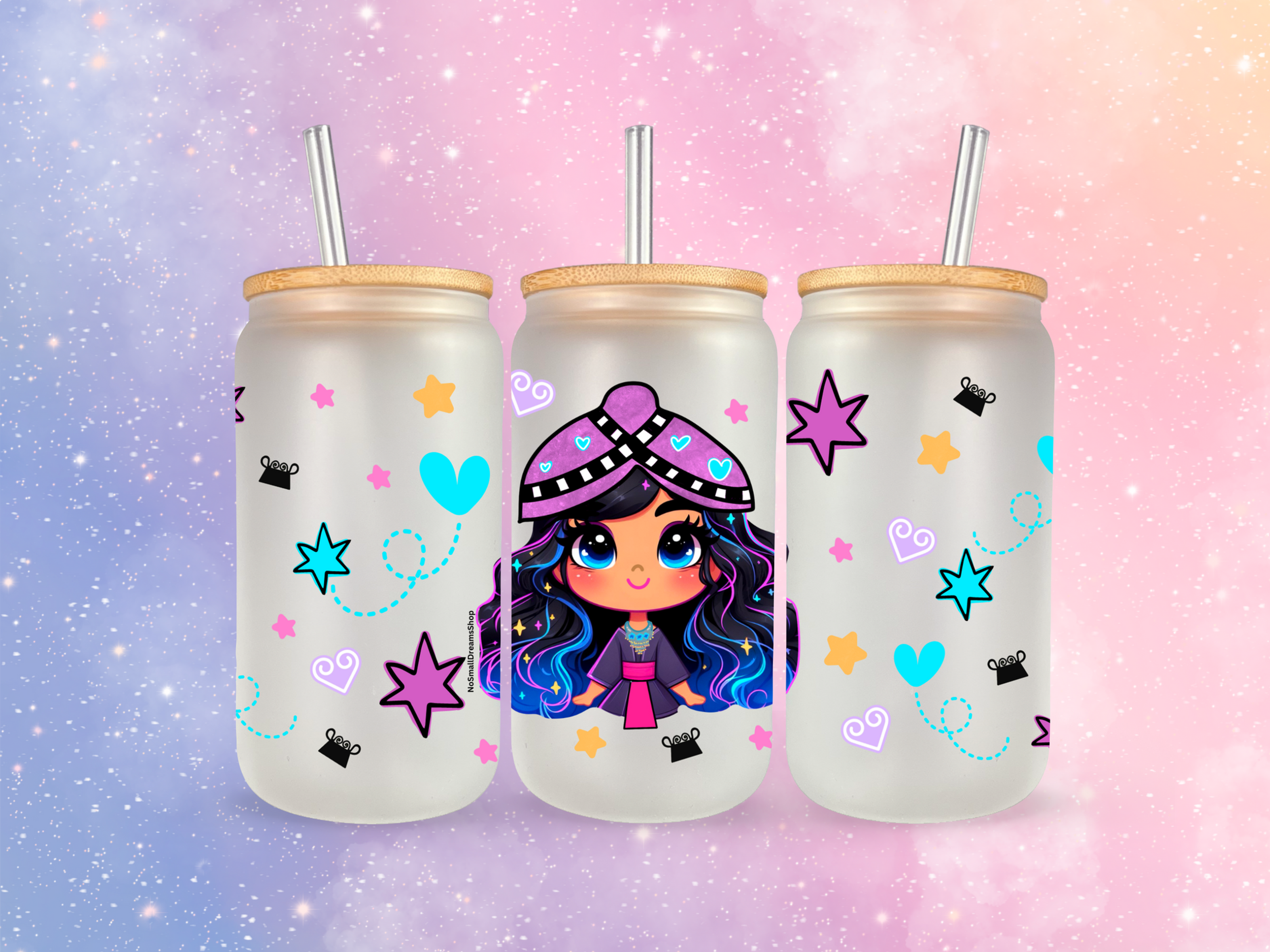 Hmong Starlight 16oz Frosted Tumbler