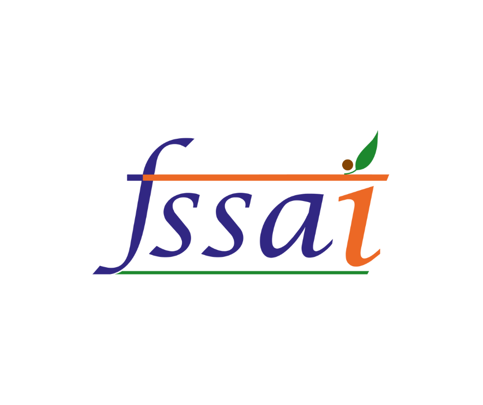 FSSAI logo indicating Food Safety and Standards Authority of India certification and regulatory compliance
