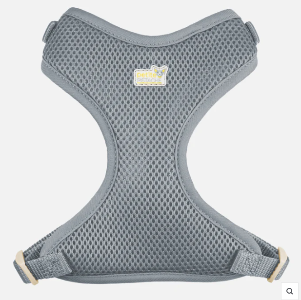 Harnais pour petit chien Petite Pistache - Gris