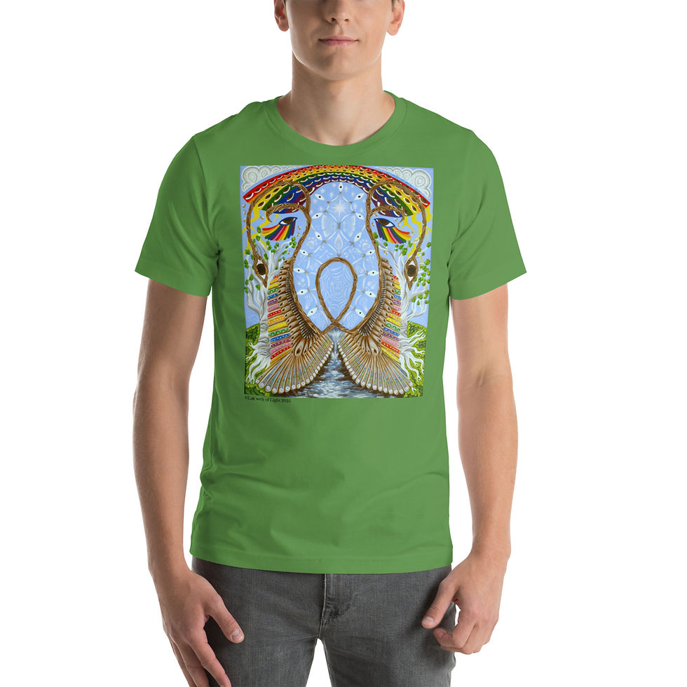 Thumbnail: Archangel Metatron Round Neck Tshirt | Unisex