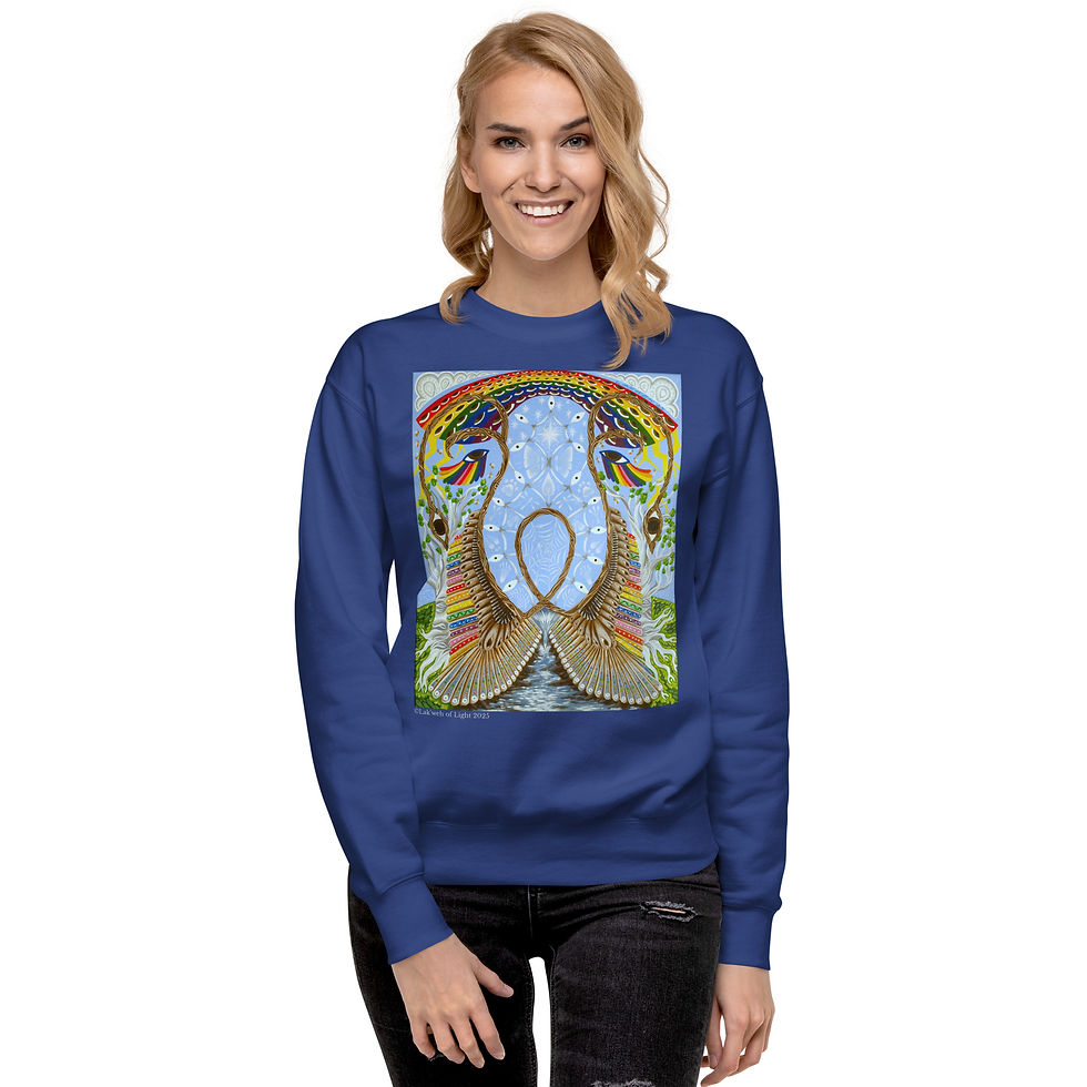 Thumbnail: Archangel Metatron Crewneck Sweater | Unisex