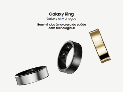 Samsung anuncia Galaxy Ring no Brasil
