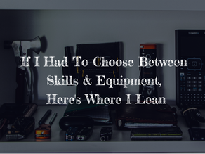 If I Had To Choose Between Skills And Equipment, Here's Where I Lean