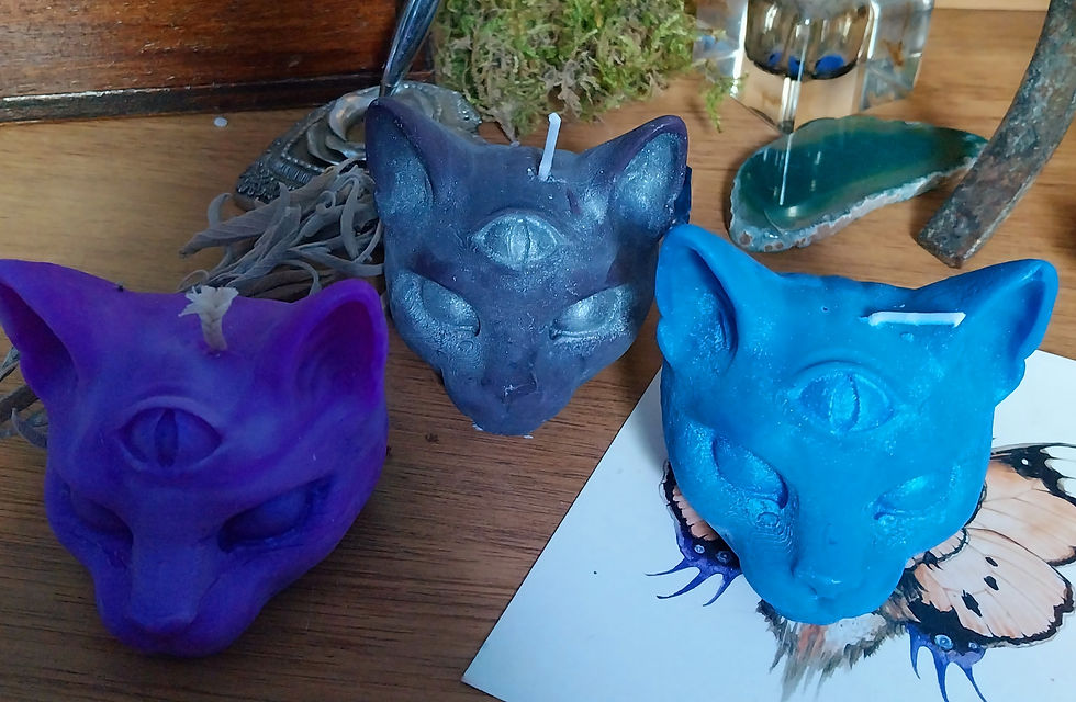 Miniature : Chat mystique 