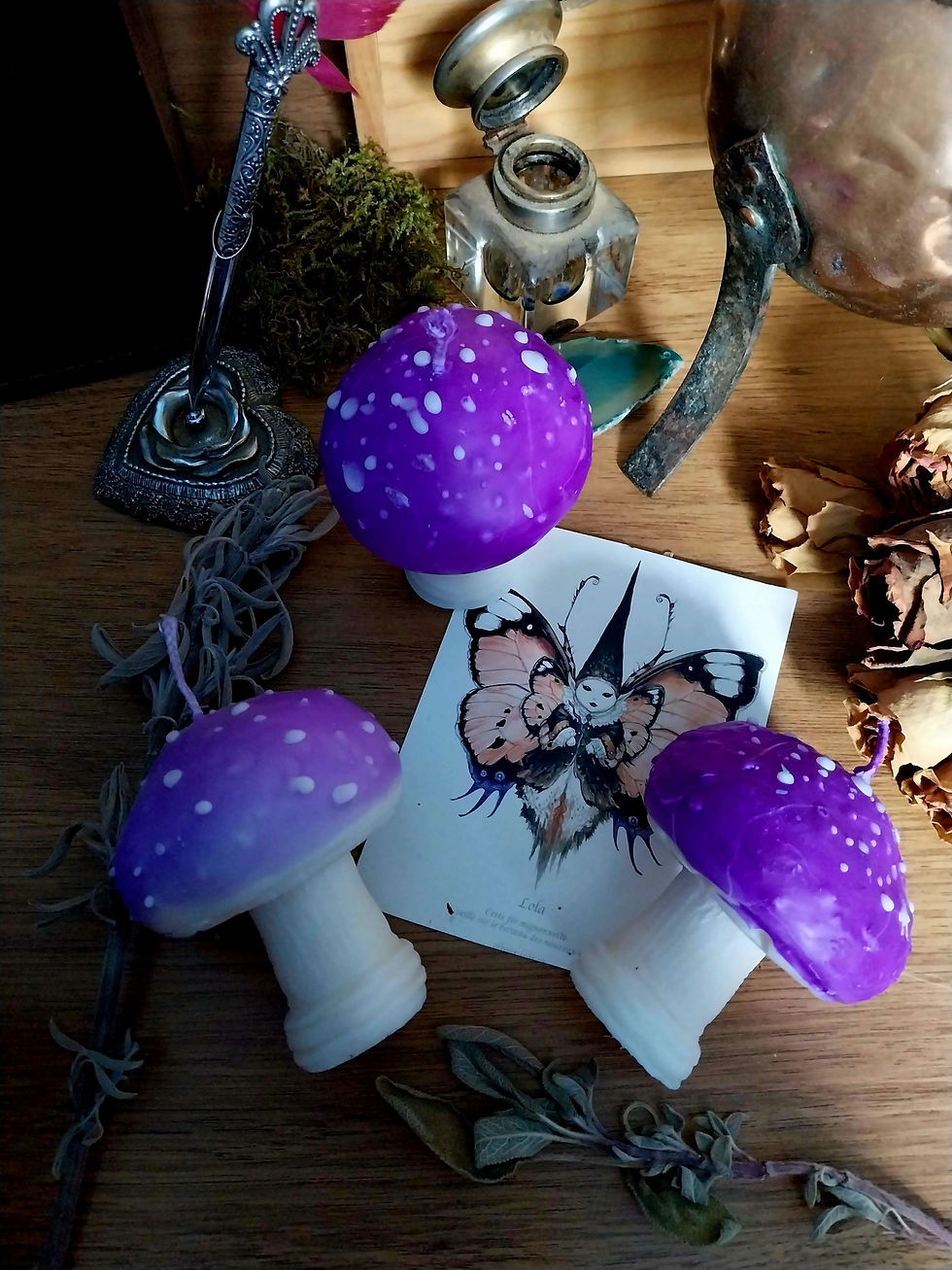Miniature : Bougie - gros champi - 