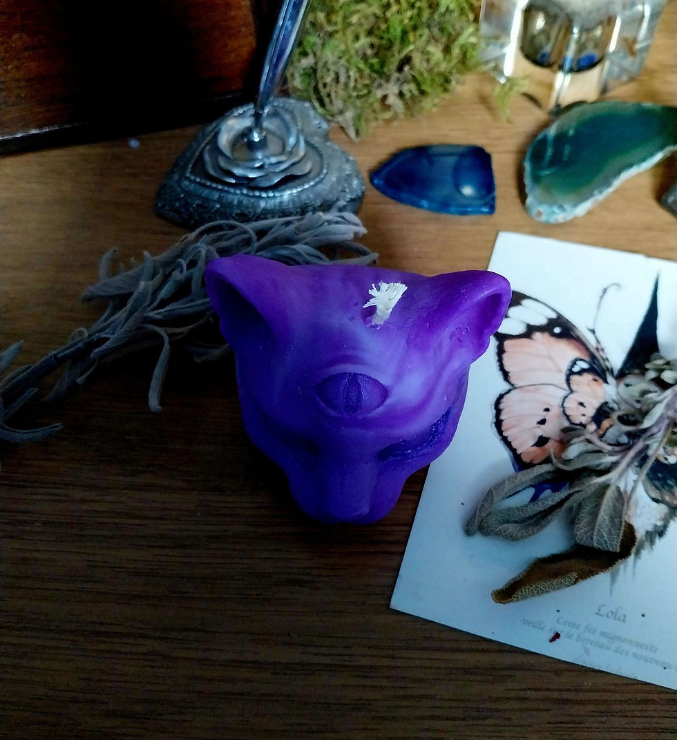 Miniature : Chat mystique 