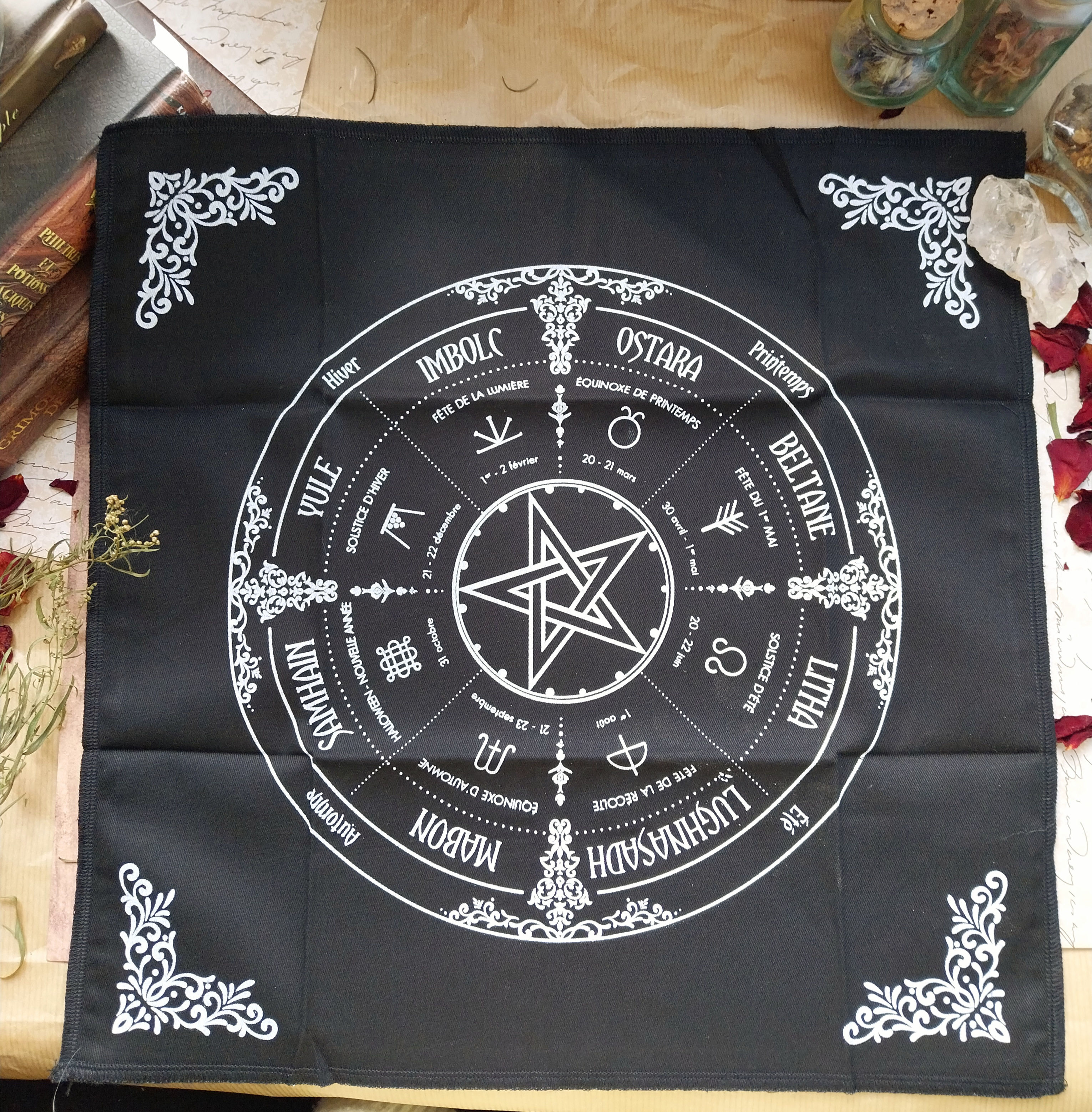 Nappe d'autel roue de l'année 🌟