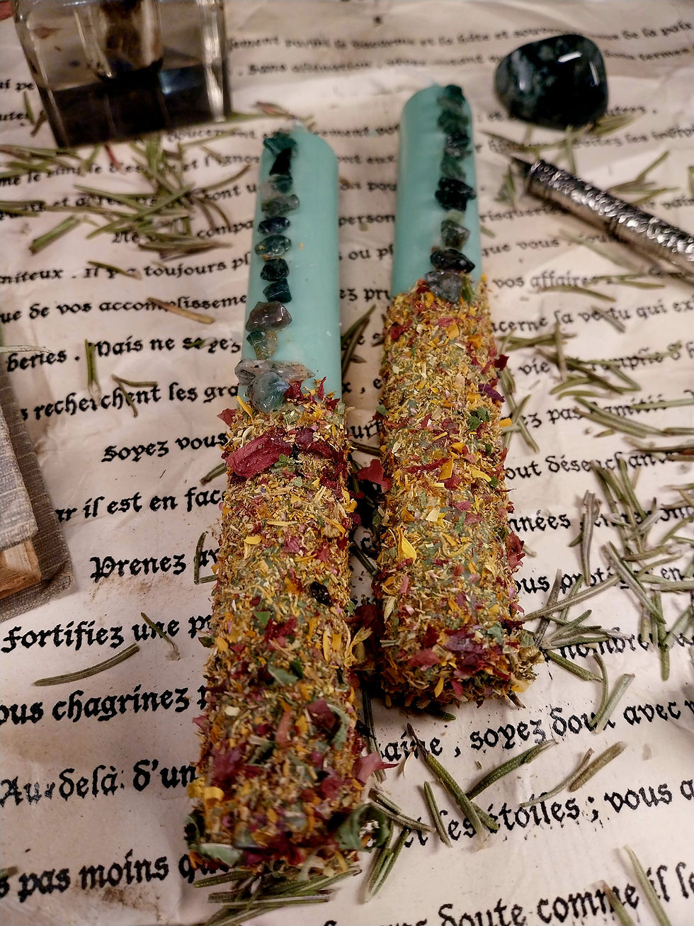 Miniature : Chandelles du printemps - Perséphone 🌸