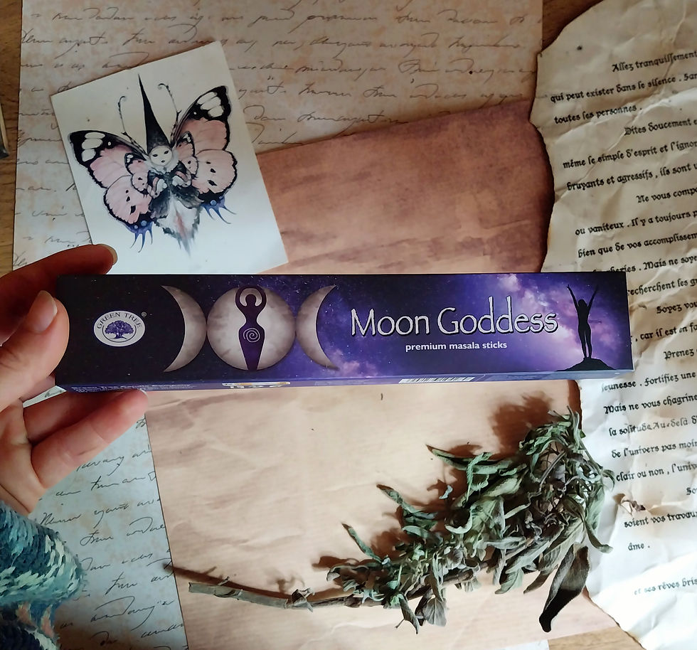 Miniature : Encens bâton- moon goddess