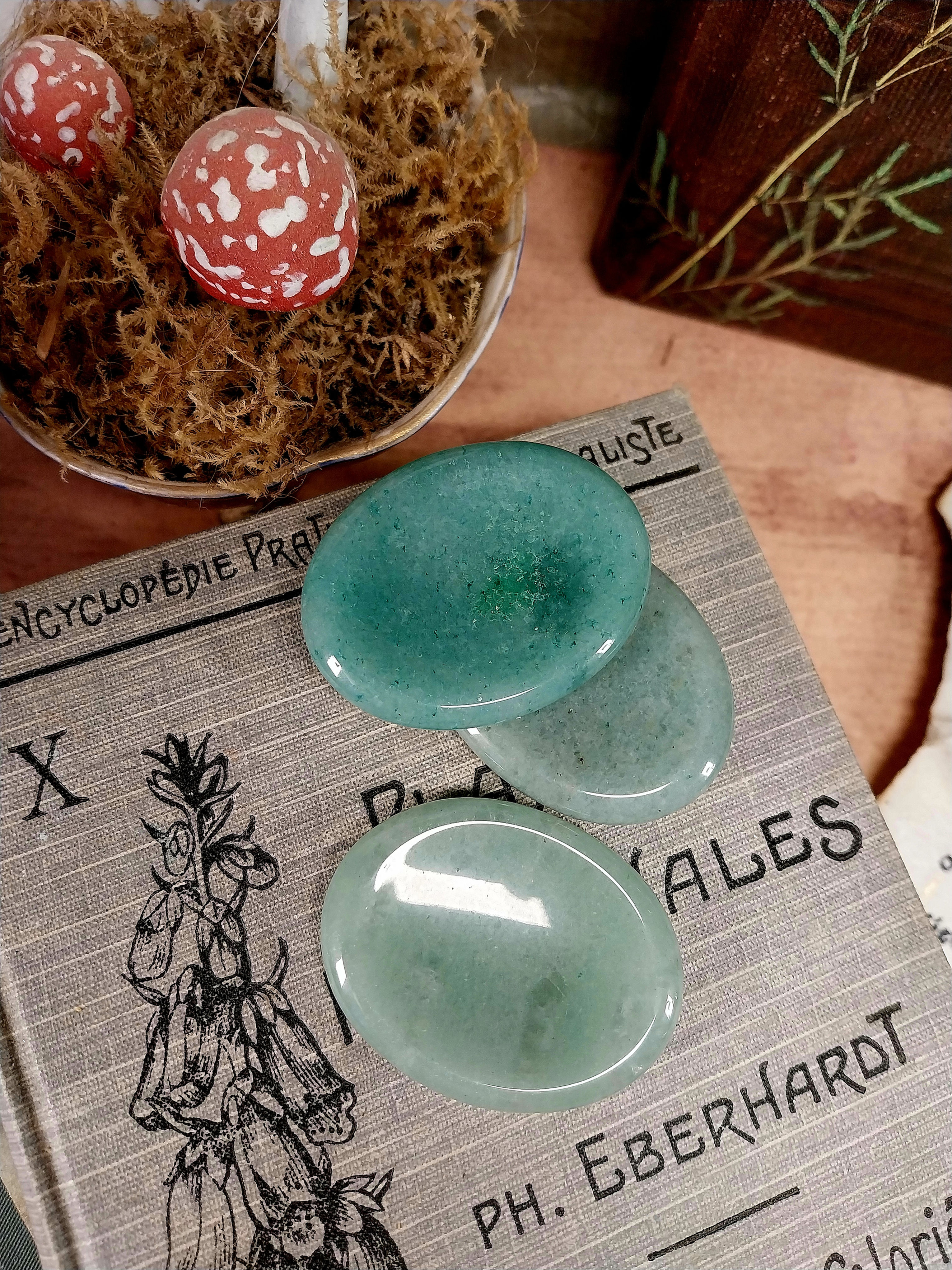 Worry stone - Aventurine verte 💚