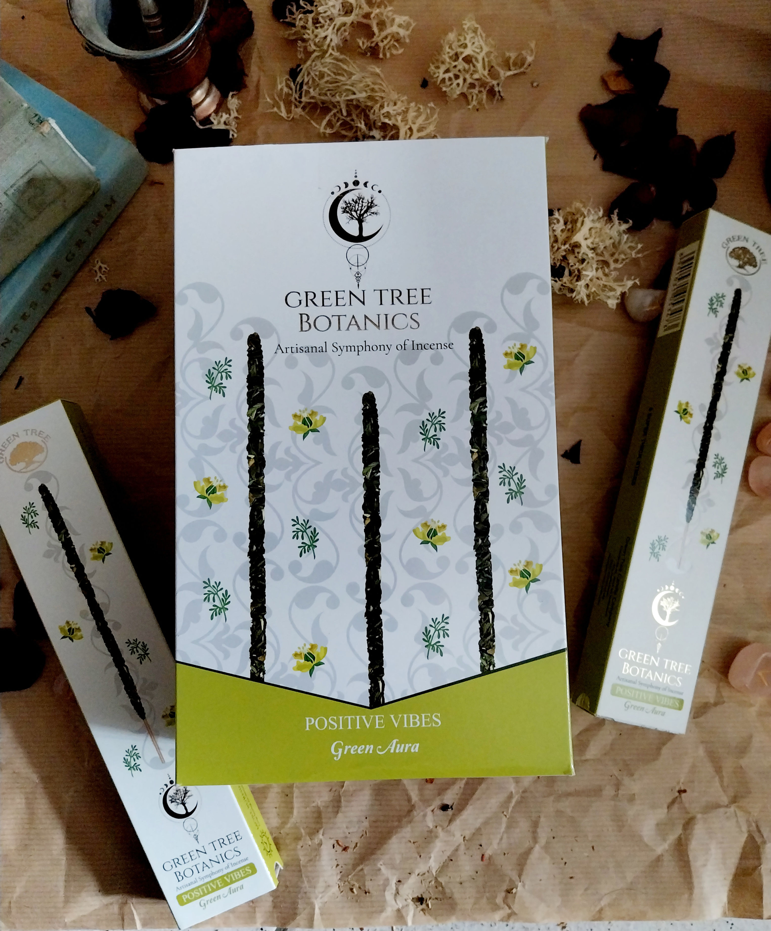 Encens green tree botanics - ondes positives - aura verte
