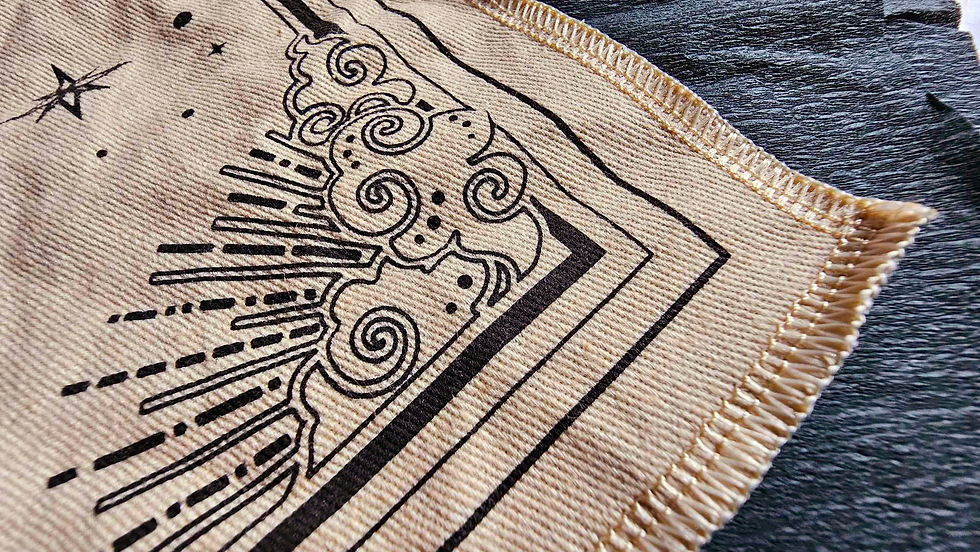 Miniature : Nappe d'autel triple lune 