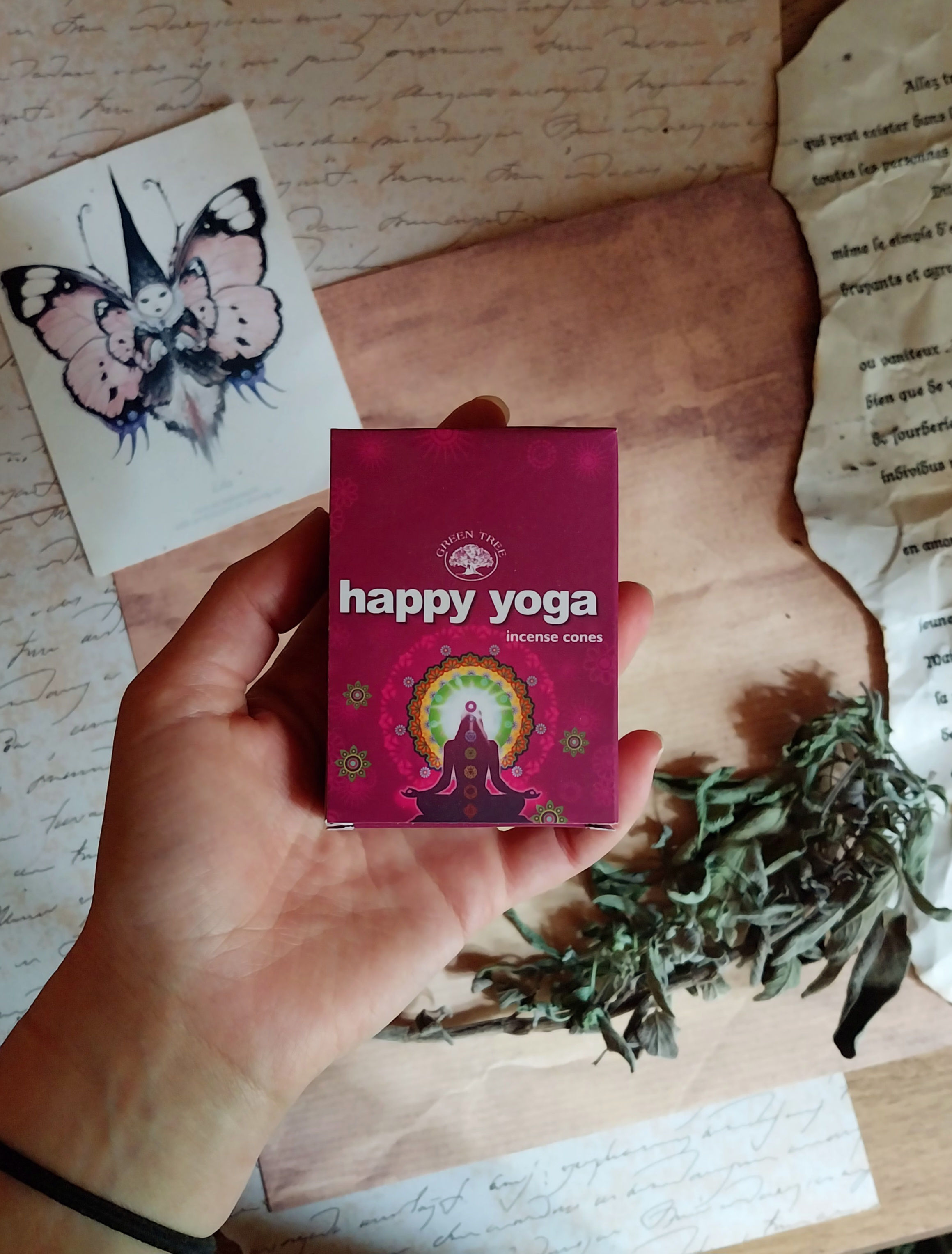 Encens cône- happy yoga 