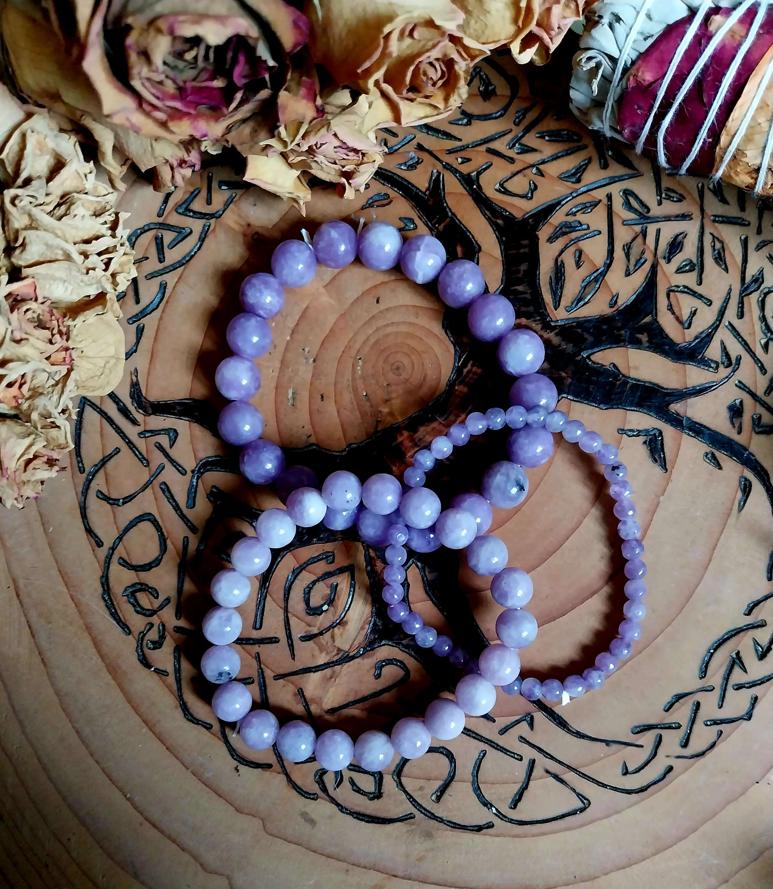 Bracelet - lepidolite 