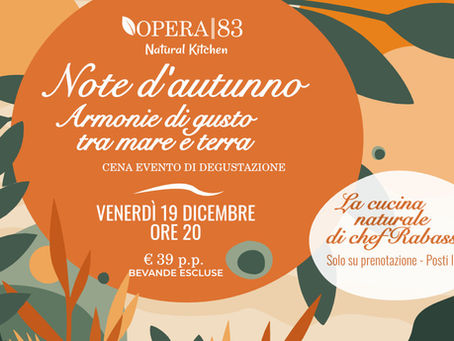 Note d’Autunno – Armonie di gusto tra mare e terra