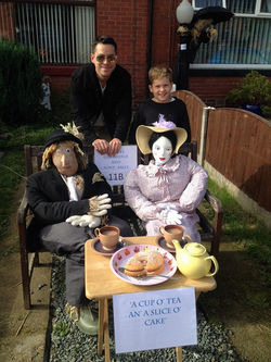 Mum's scarecrow