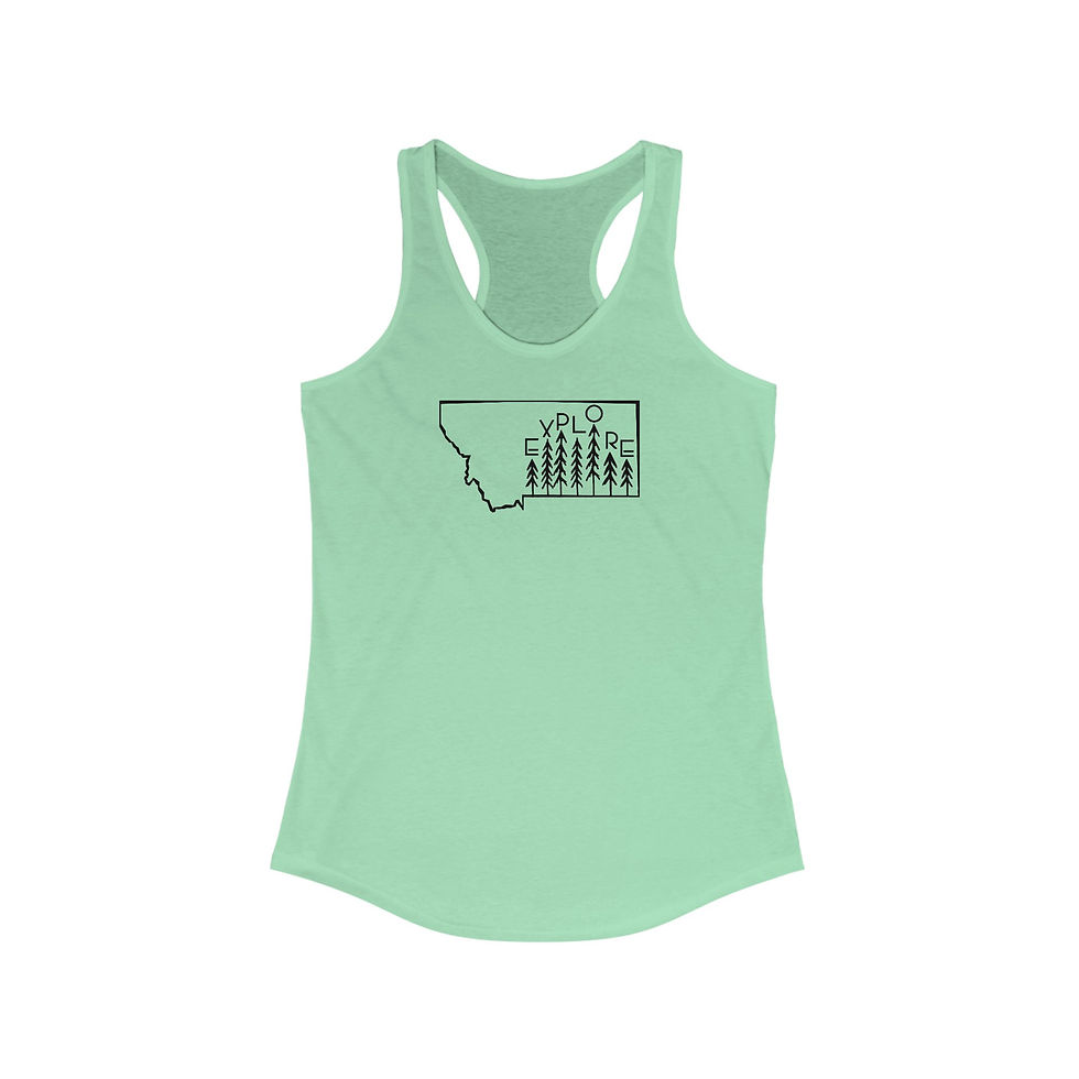Thumbnail: Women's Explore Montana Ideal Racerback Tank