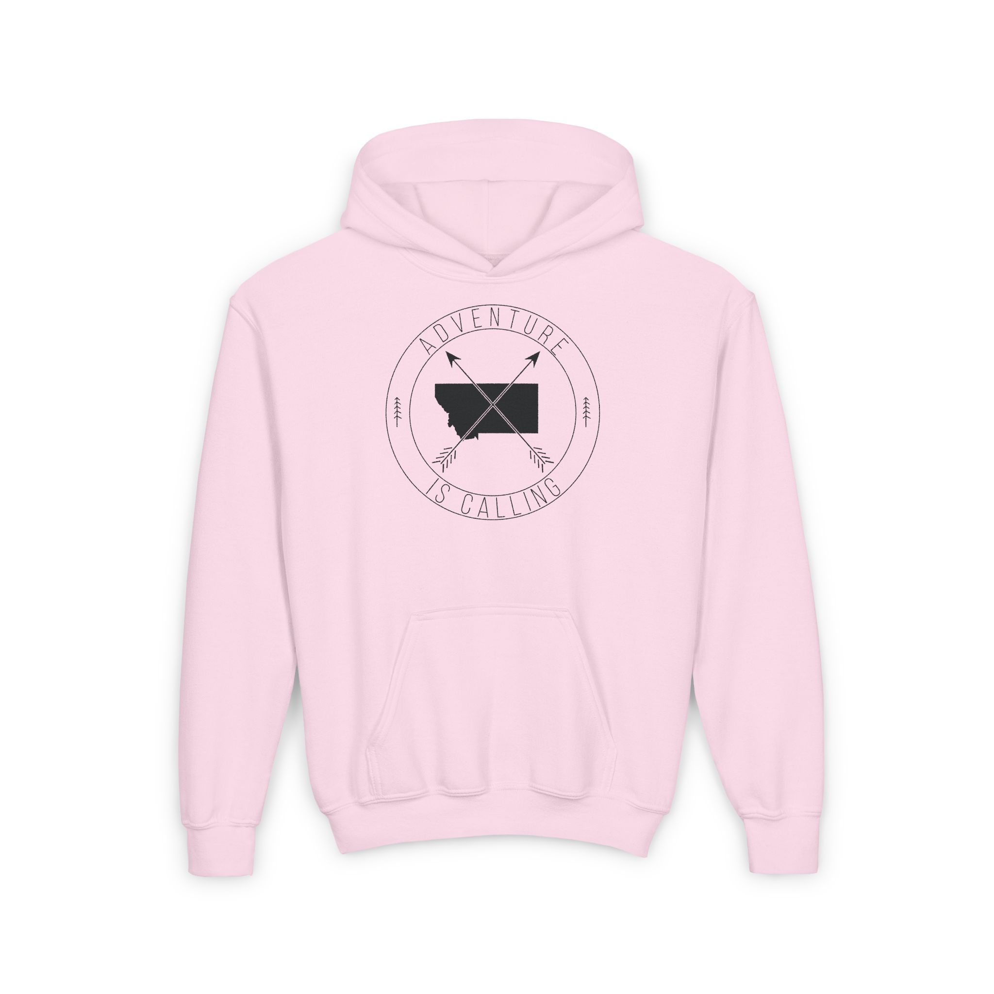 Youth Adventure is Calling Heavy Blend Hooded Sweatshirt