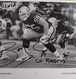 Oakland Raiders Barry Sims #65 autographed photo to Silvia