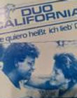 Duo California album cover: 'Te quiero heißt ich lieb Dich'
