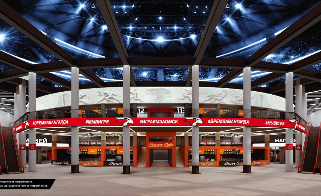 Омск арена проект