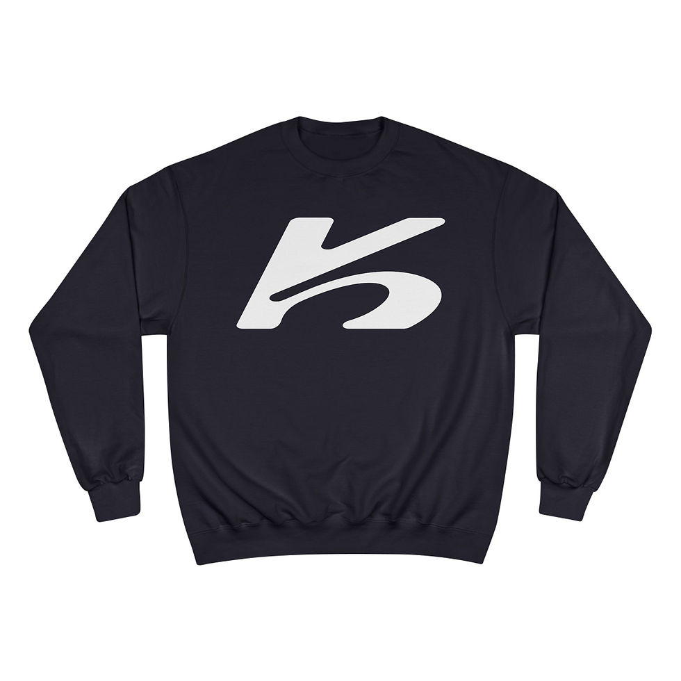 Thumbnail: Champion Crewneck Sweatshirt — Minimal Logo Athletic Pullover